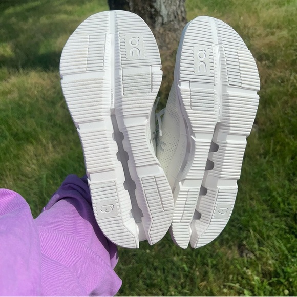 NWOB ON Cloudnova Shoes All White Undyed White Mens - Picture 9 of 11